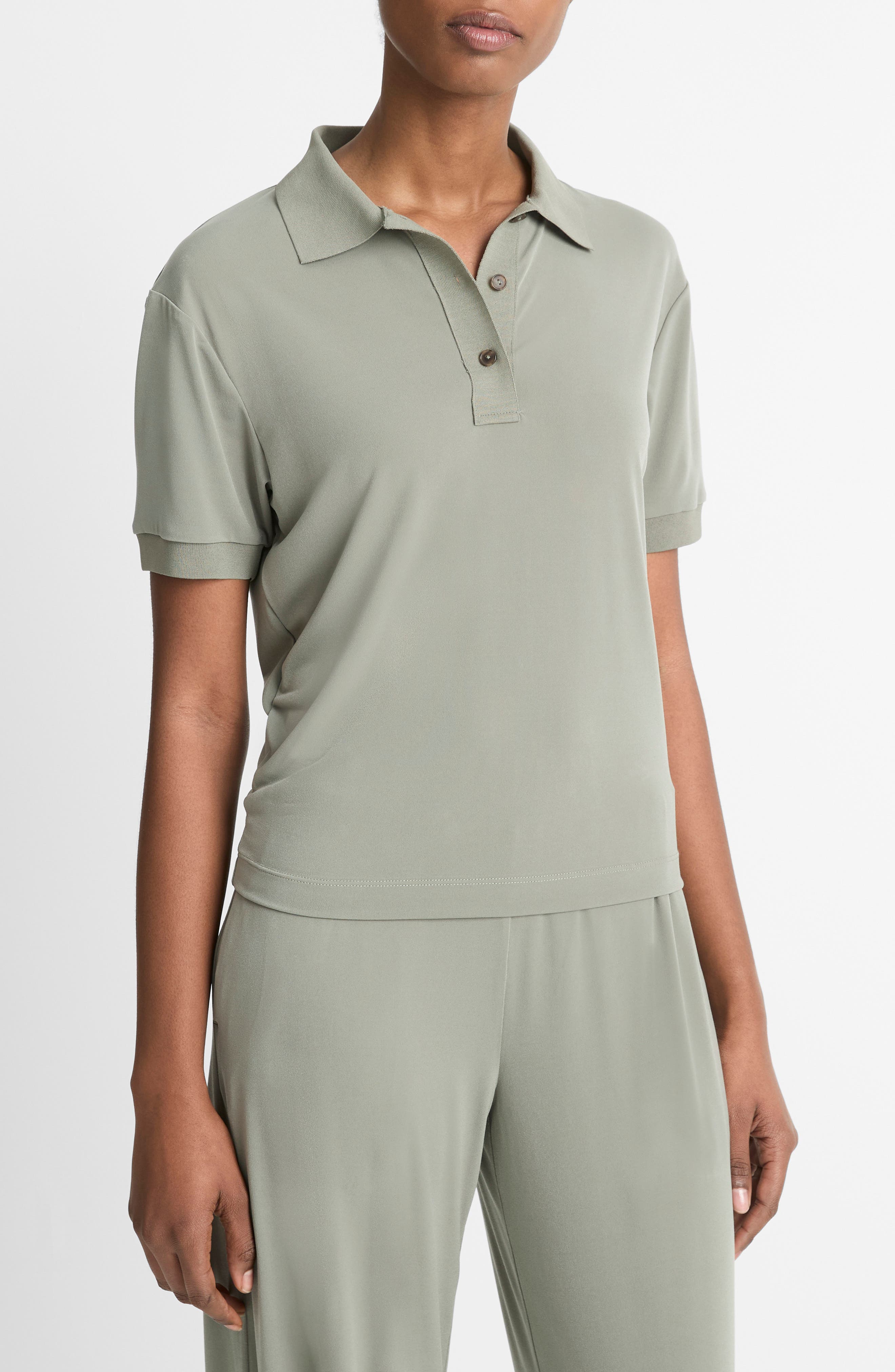 Vince Short Sleeve Polo Shirt