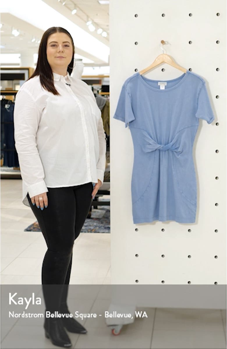 L Space Beachwood Twist T-Shirt Dress, sales video thumbnail