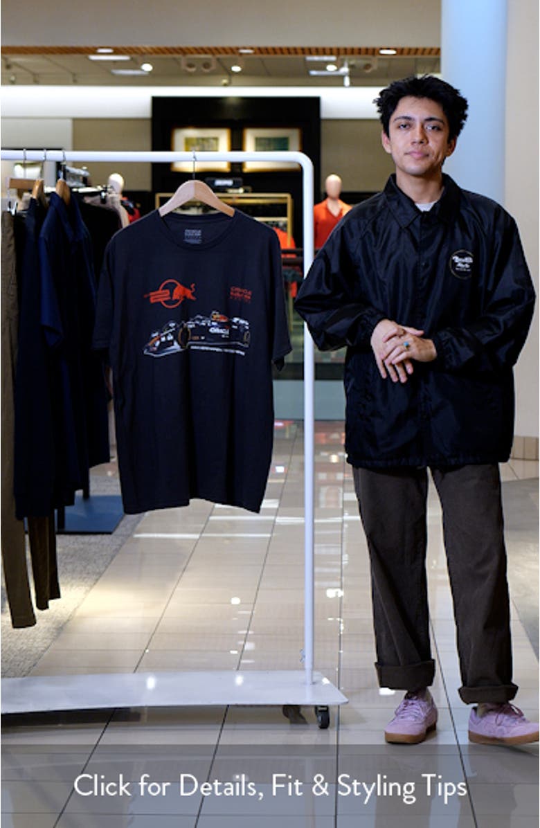 Red Bull Racing Cotton Graphic T-Shirt, sales video thumbnail