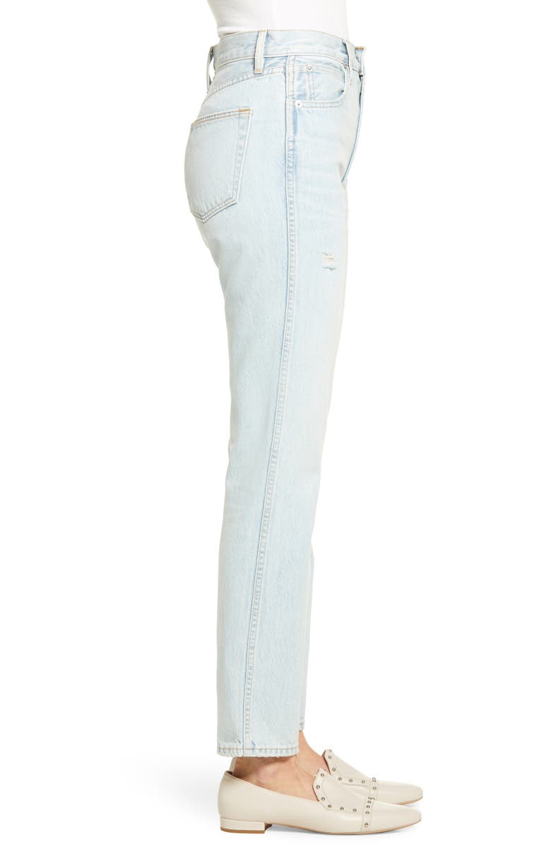 SLVRLAKE Virginia High Waist Cigarette Jeans, Alternate, color, 