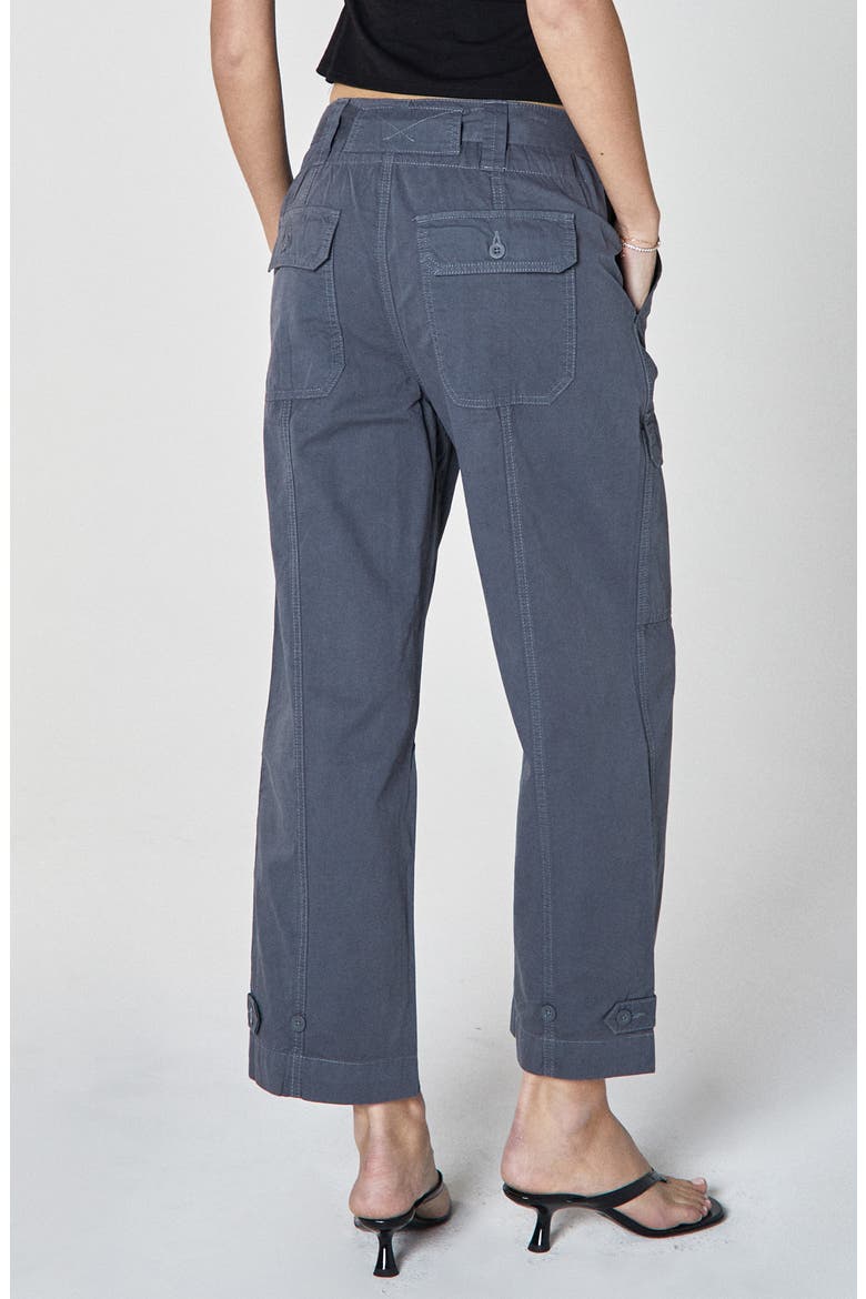 Mia Drawstring Cargo Pants, Alternate, color, BLUE NOTE