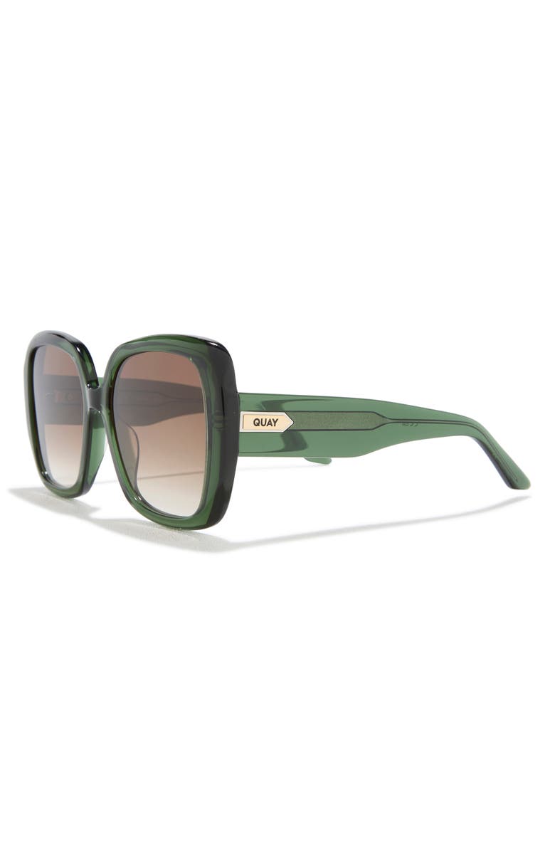 QUAY Full Glam 55mm Gradient Square Sunglasses, Alternate, color, 