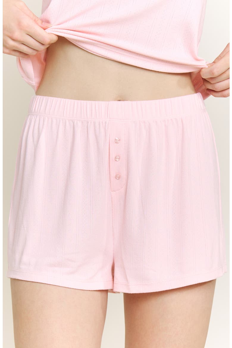 Blissful Short Pajamas, Alternate, color, FLORA