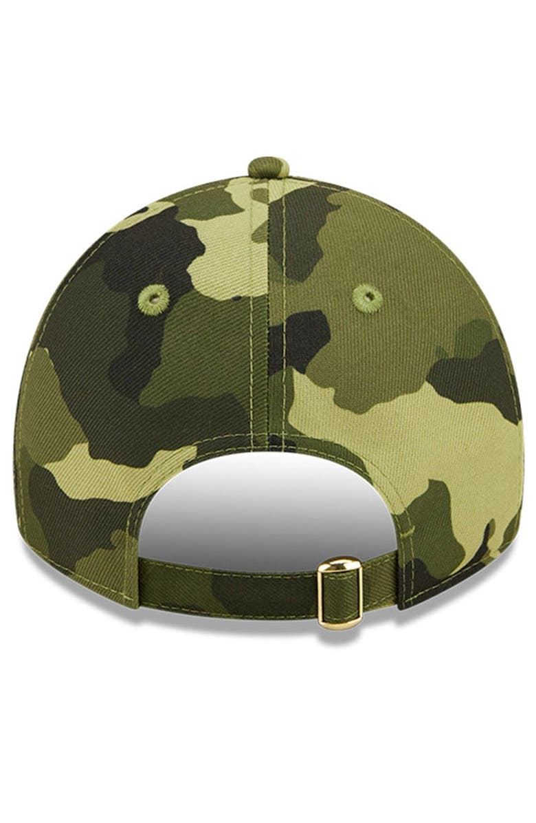 New Era Men's New Era Camo Chicago Cubs 2022 Armed Forces Day 9TWENTY Adjustable Hat, Alternate, color, 