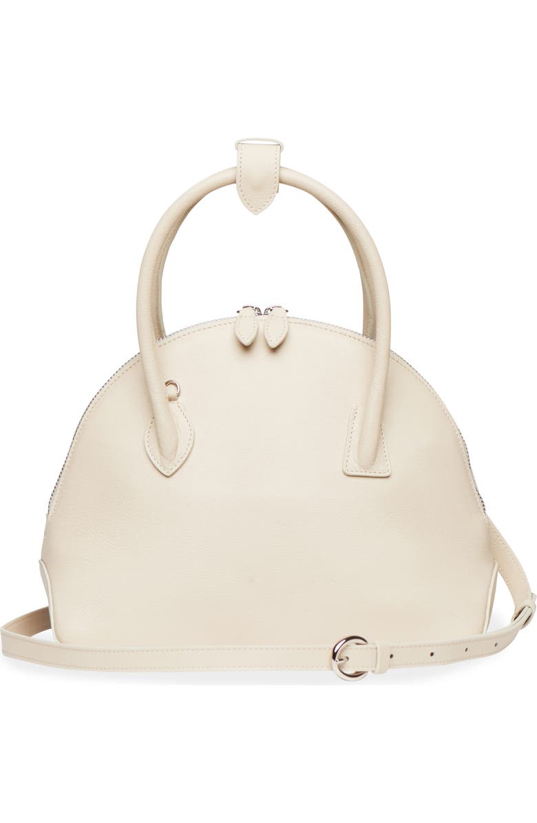LIFFNER Dome Leather Top Handle Bag, Main, color, Cream