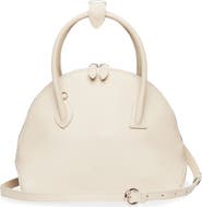 LIFFNER Dome Leather Top Handle Bag