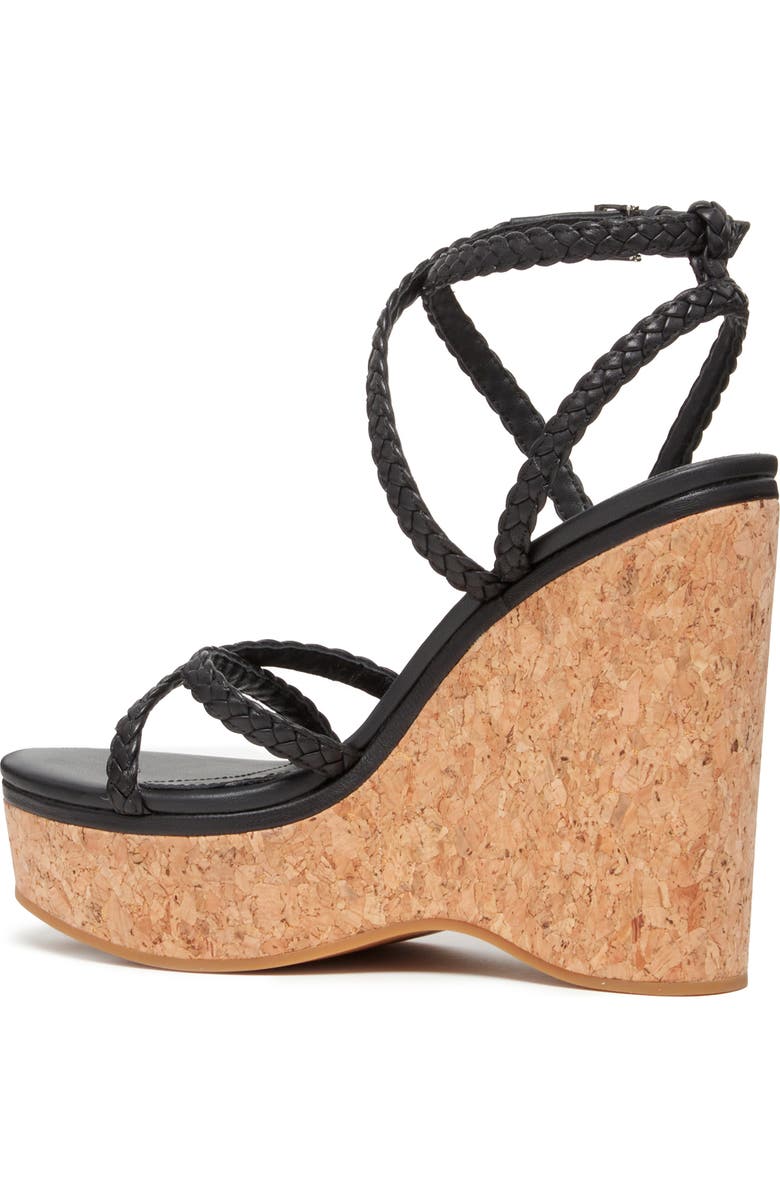 PAIGE Hazel Ankle Strap Platform Wedge Sandal, Alternate, color,