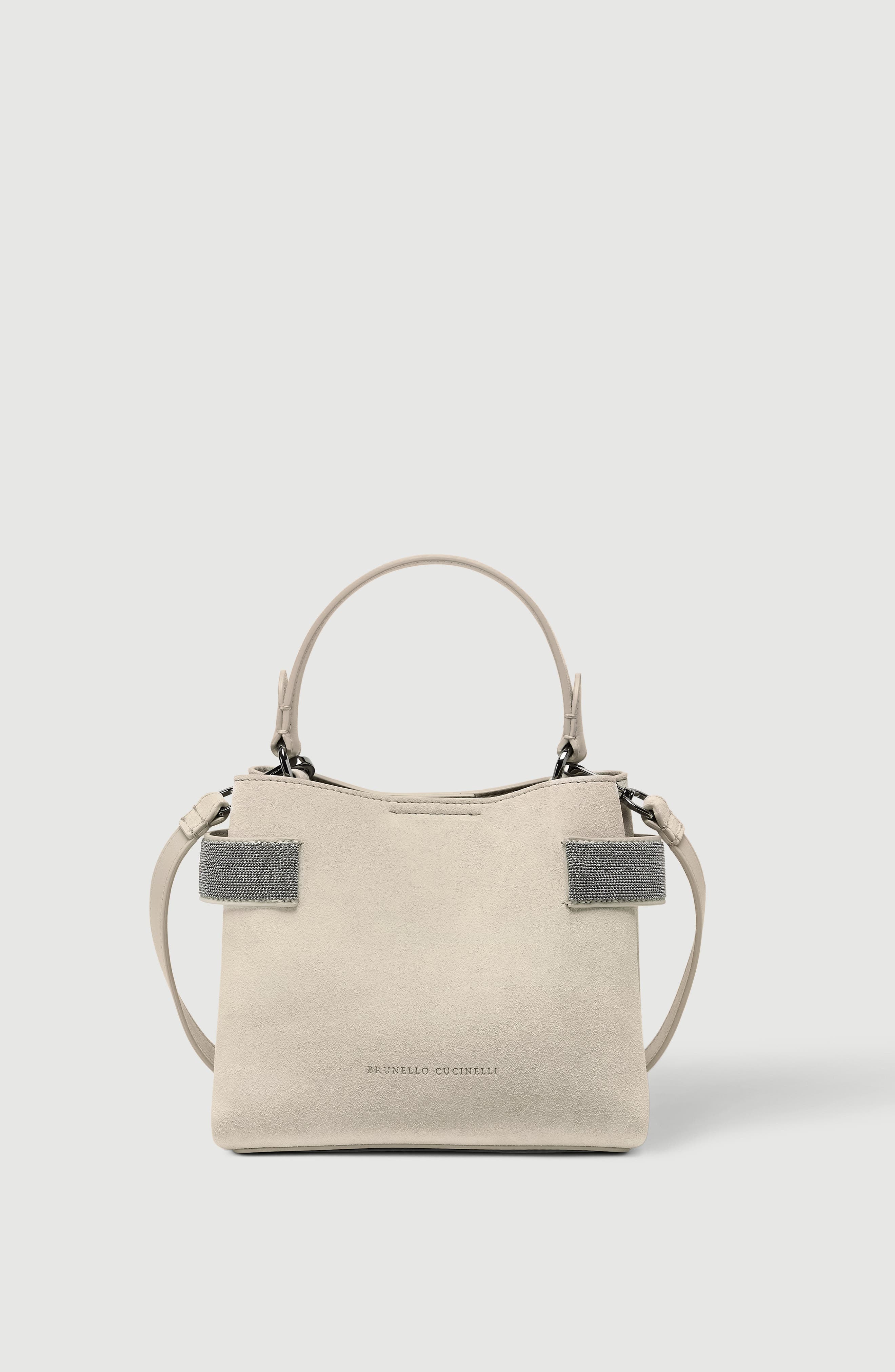 Small Top-Handle Essence bag, Main, color, Ivory