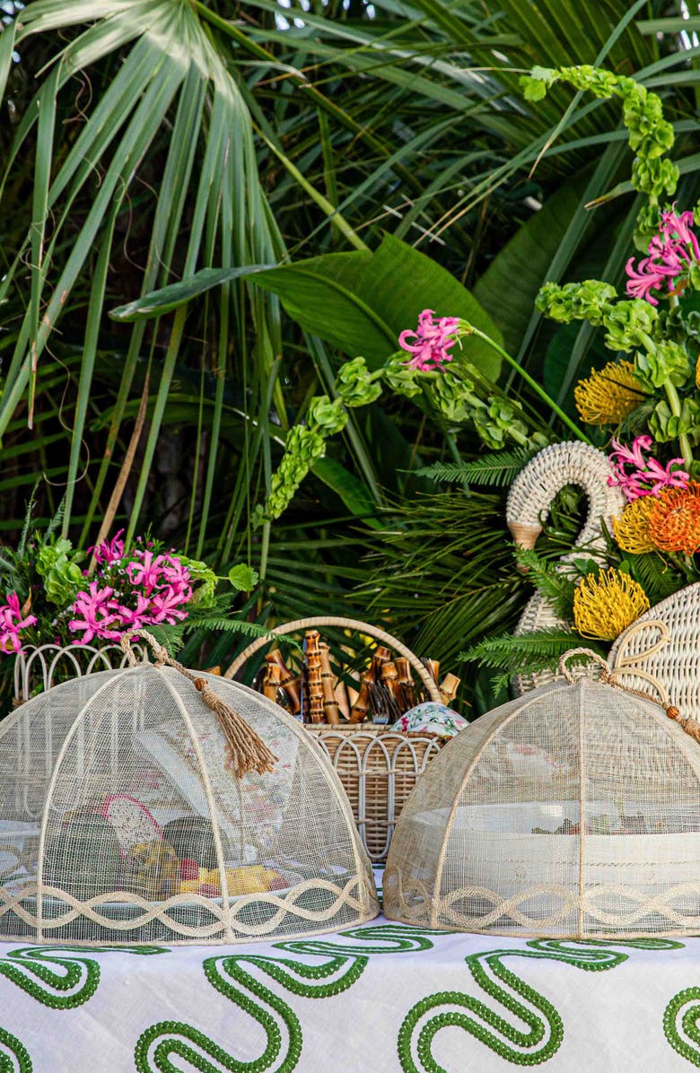 Juliska Tuileries Garden Set of 2 Food Covers, Alternate, color,