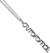 Outofoffice Out Of Office Silver Charm Necklace