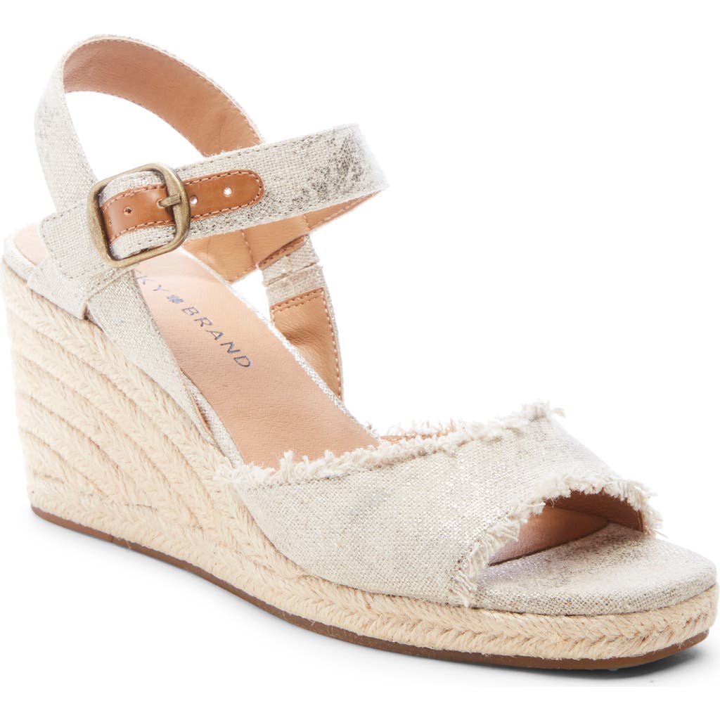 Lucky Brand Mindra Espadrille Wedge Sandal