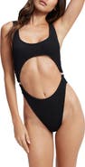 Good American Always Fits Cutout One-Piece Swimsuit