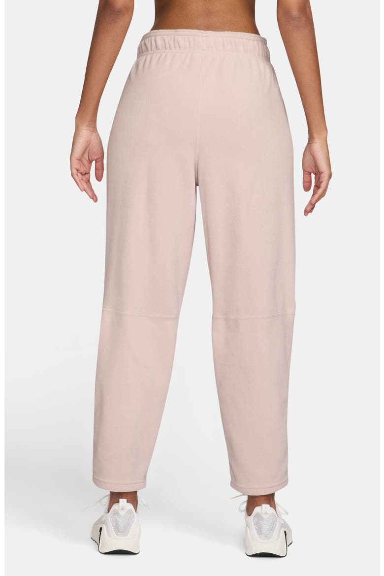 One Therma-FIT Mid Rise Fleece Pants, Alternate, color, SILT RED/ WHITE