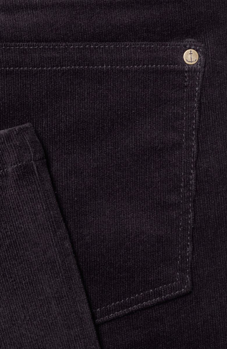 Seasalt Cornwall Lamledra Needlecord Slim Fit Pants, Alternate, color, Onyx