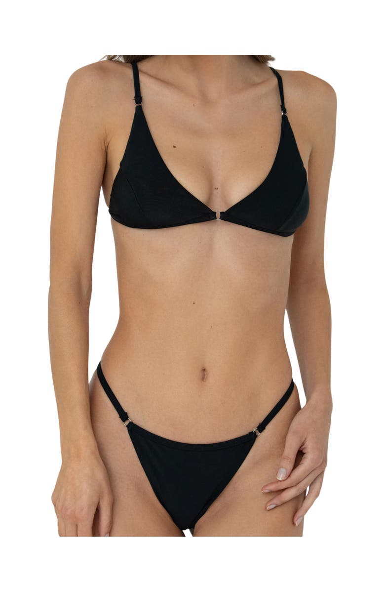 Bright Swimwear Freya Top, Main, color, Black