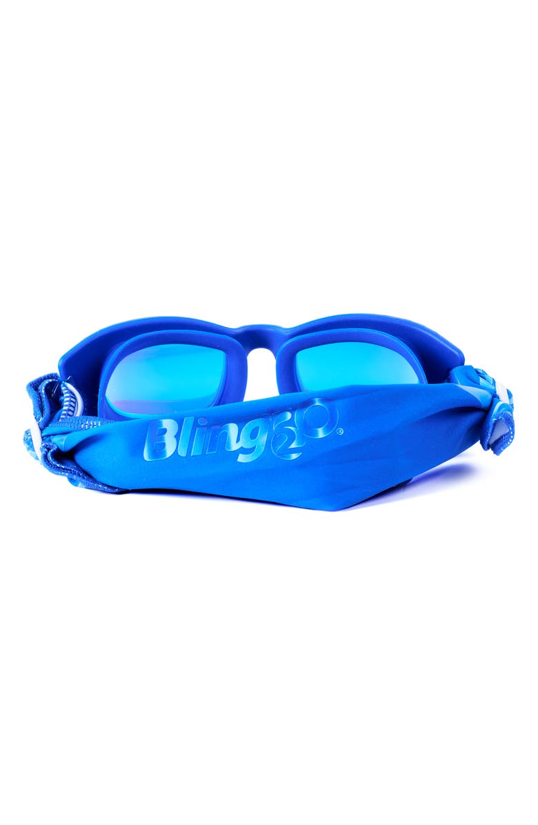 Bling2o Kids' Fabric Strap Swim Goggles, Alternate, color, Blue