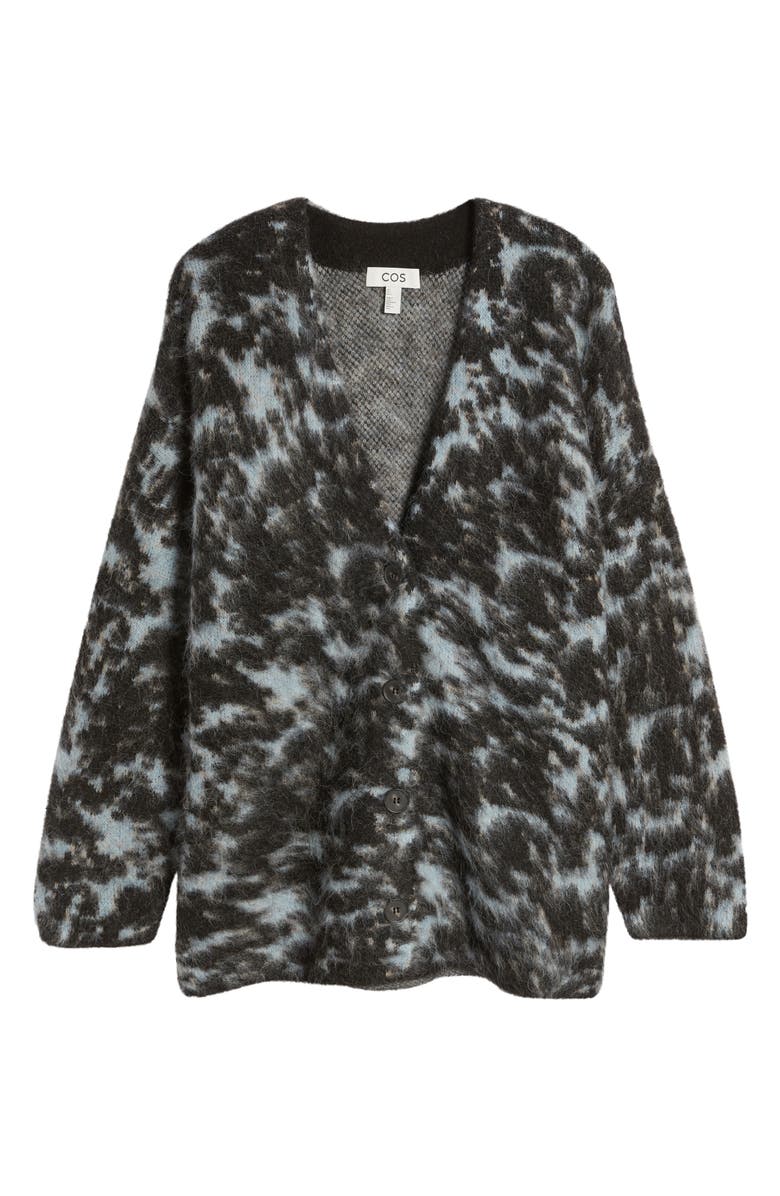 COS Alpaca & Wool Blend Cardigan, Alternate, color, 