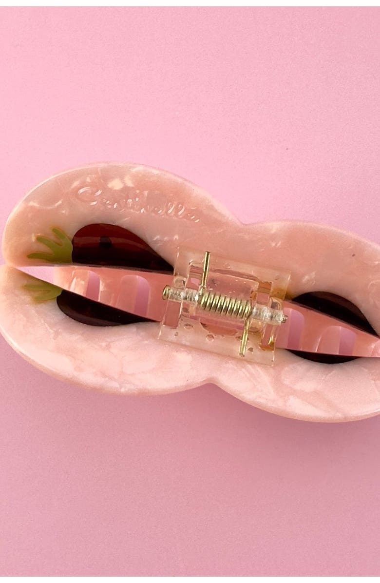 Centinelle Strawberries Hair Claw, Alternate, color, Blush