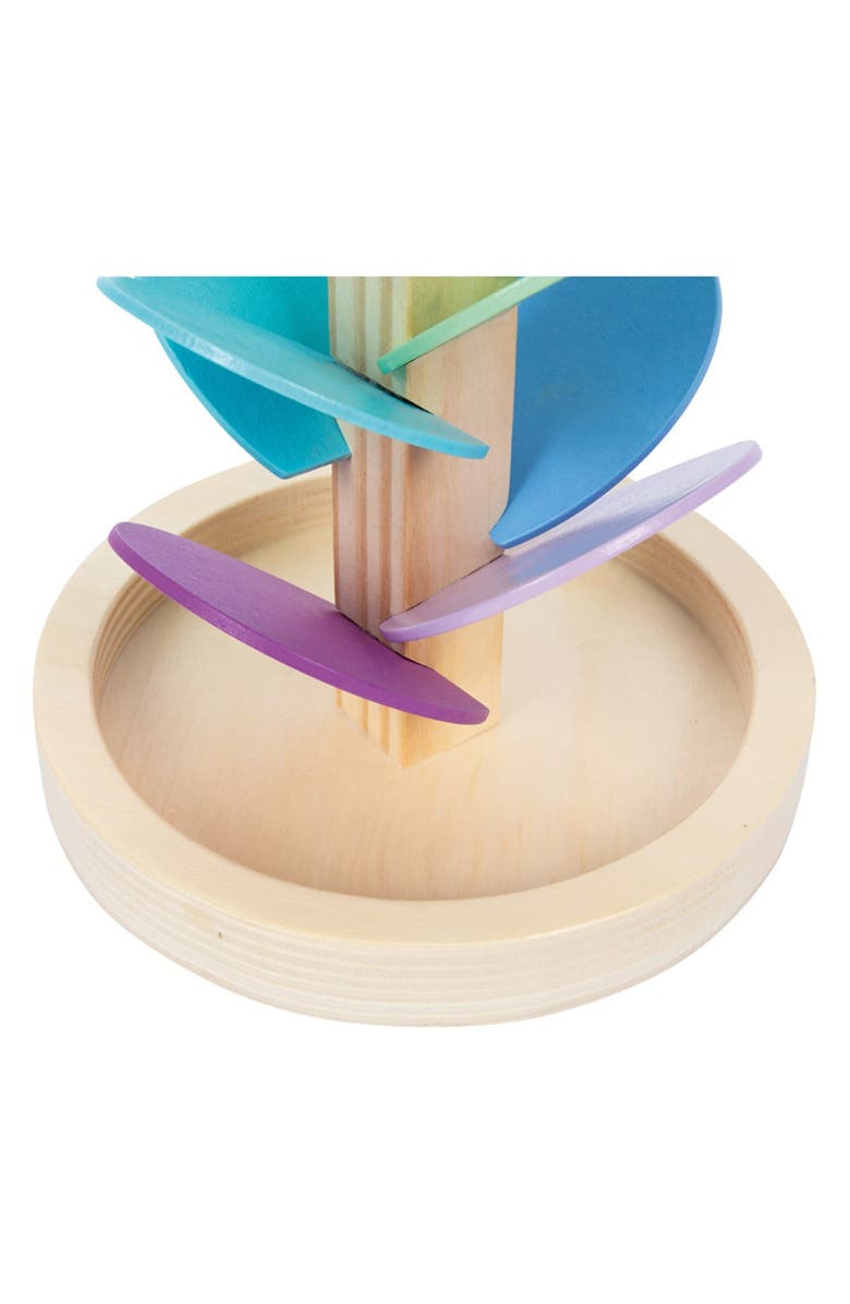 Kaplan Early Learning Company Musical Wooden Marble Tree, Alternate, color, Multicolored