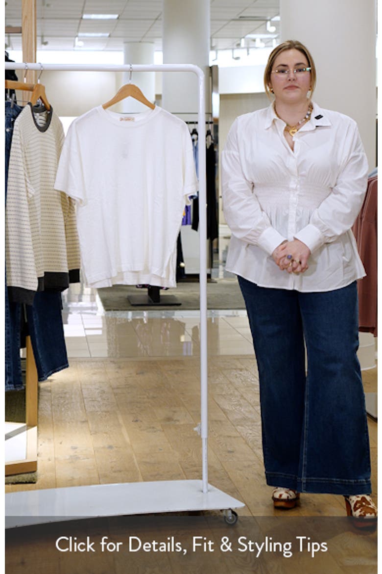 Oversize Cotton Slub T-Shirt video
