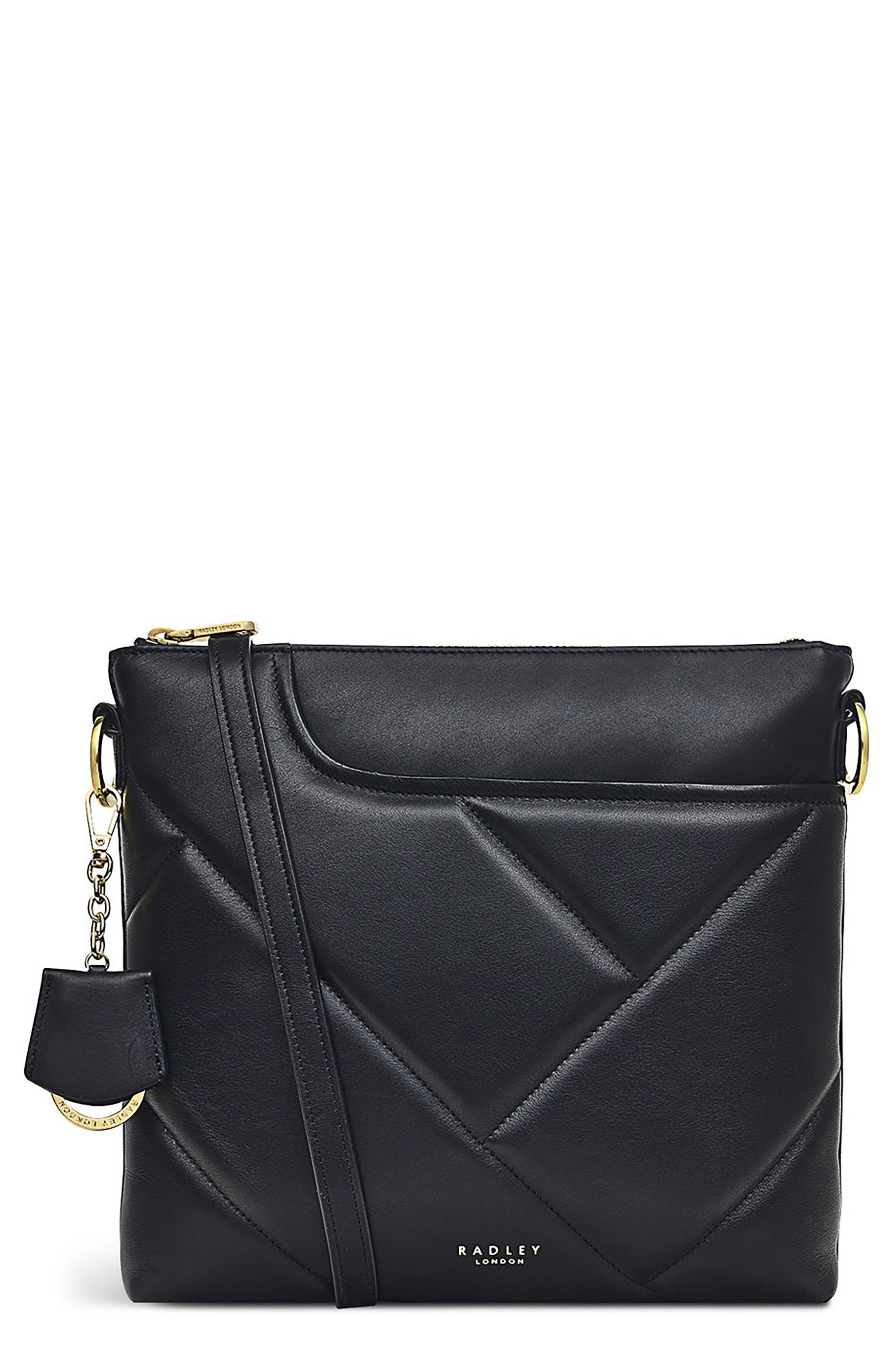 Radley Pockets Quilted Leather Crossbody Bag, Main, color, 