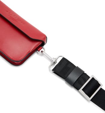 Zoe Leather Crossbody Bag