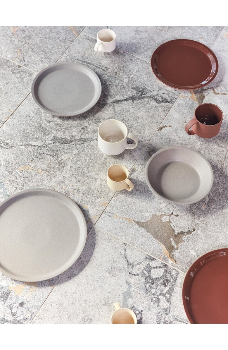 OYOY Yuka Lunch Plate - Set of 2, Alternate, color, Stone