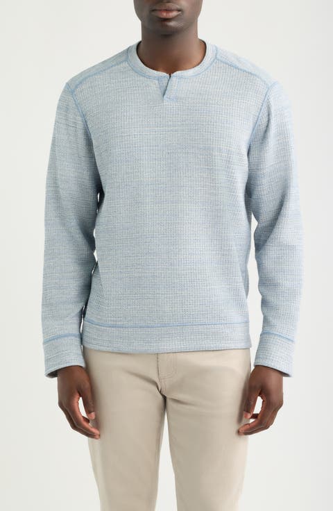 Fairmonte Abaco Reversible Notch Neck Sweatshirt