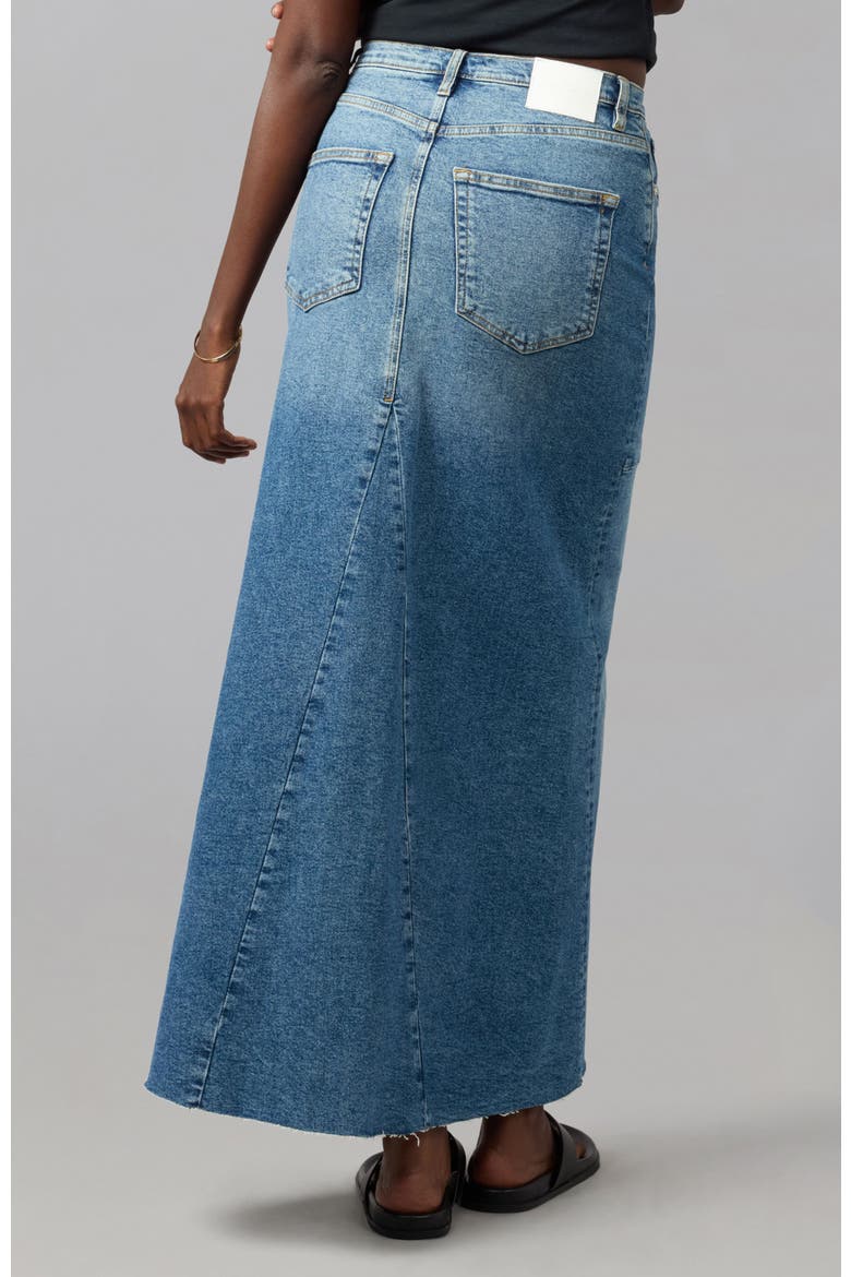 Madlyn High Rise Maxi Skirt, Alternate, color, Twilight