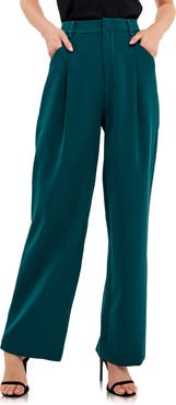 Endless Rose Classic Pleated Suit Trousers