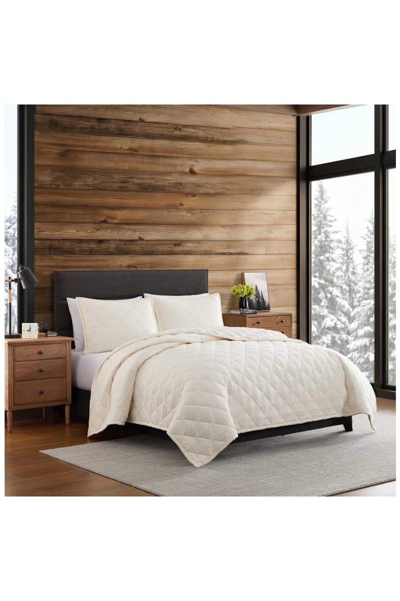 Hendricks Quilt Set, Alternate, color, COCONUT WHITE