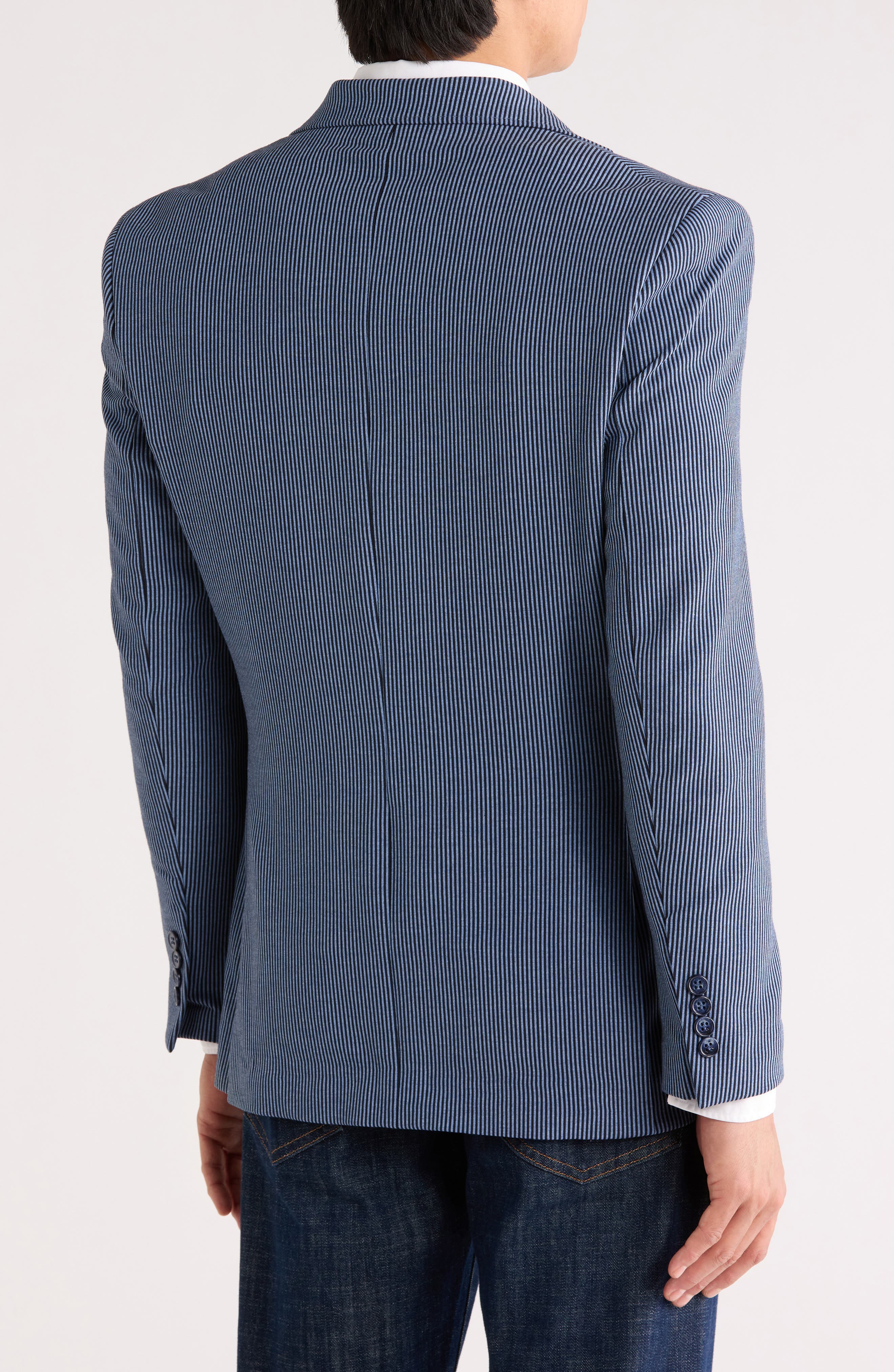 Heather Stripe Sport Coat - image 4