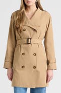 NVLT Belted Double Breasted Trench Coat