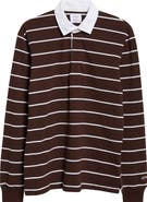 Noah Classic Long Sleeve Rugby Polo