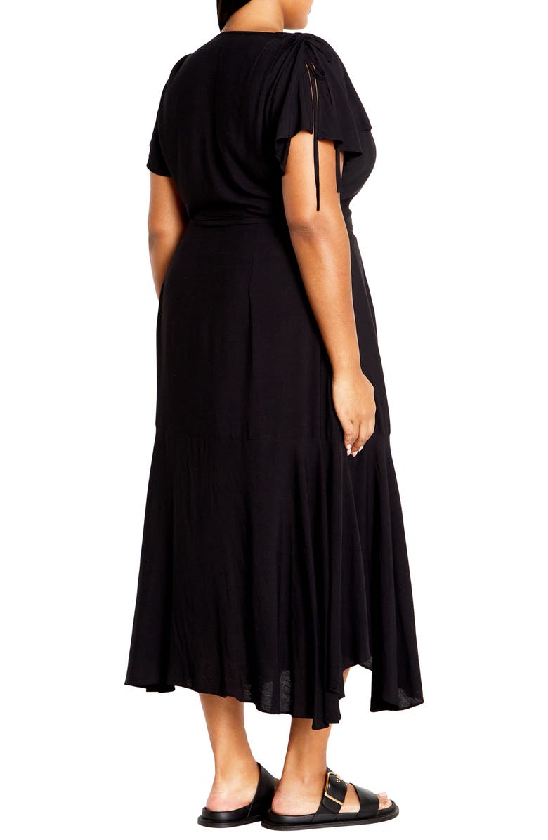 City Chic Imogen Wrap Dress, Alternate, color,