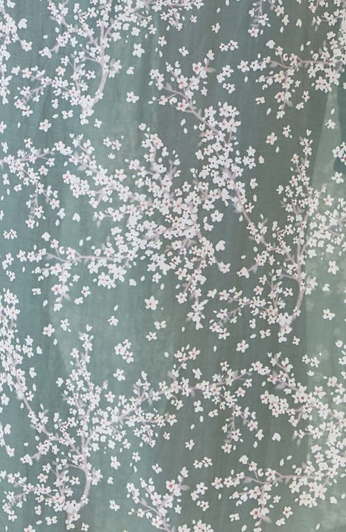 PAPINELLE PAPINELLE CHERI BLOSSOM COTTON & SILK NIGHTGOWN