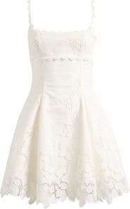 HOUSE OF CB Isla Scalloped Lace Cocktail Minidress