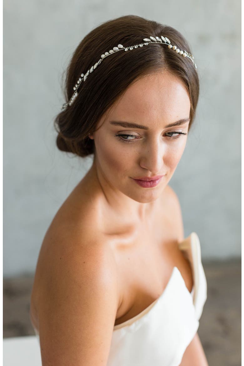 India Halo & Sash, Main, color, SILVER