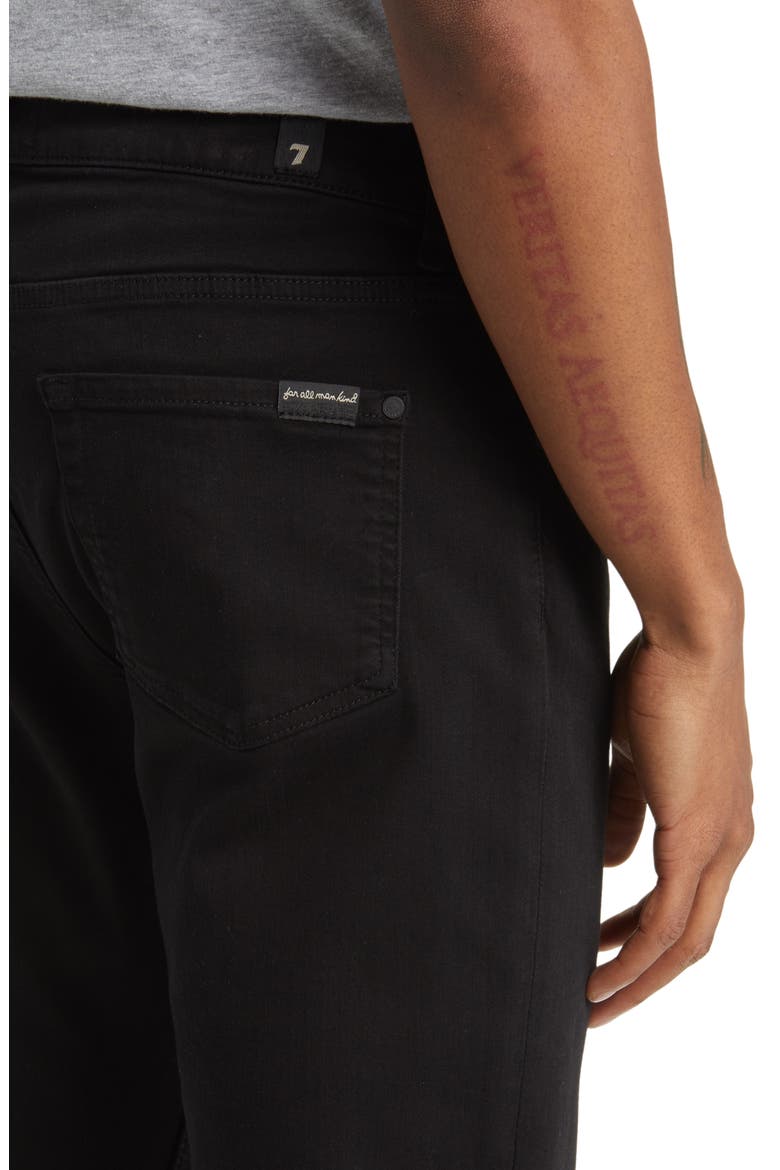 Luxe Performance Plus Slimmy Taper Jeans, Alternate, color, WASHED BLACK