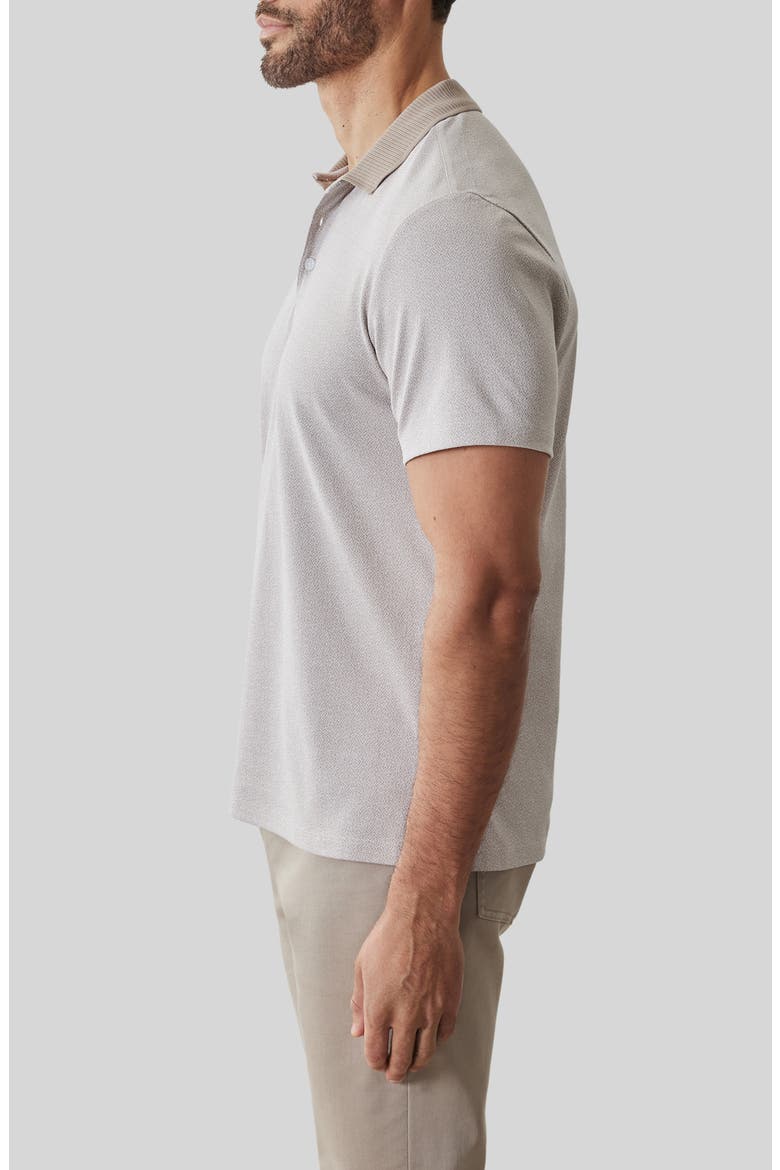 Rib Collar Polo, Alternate, color, STRING