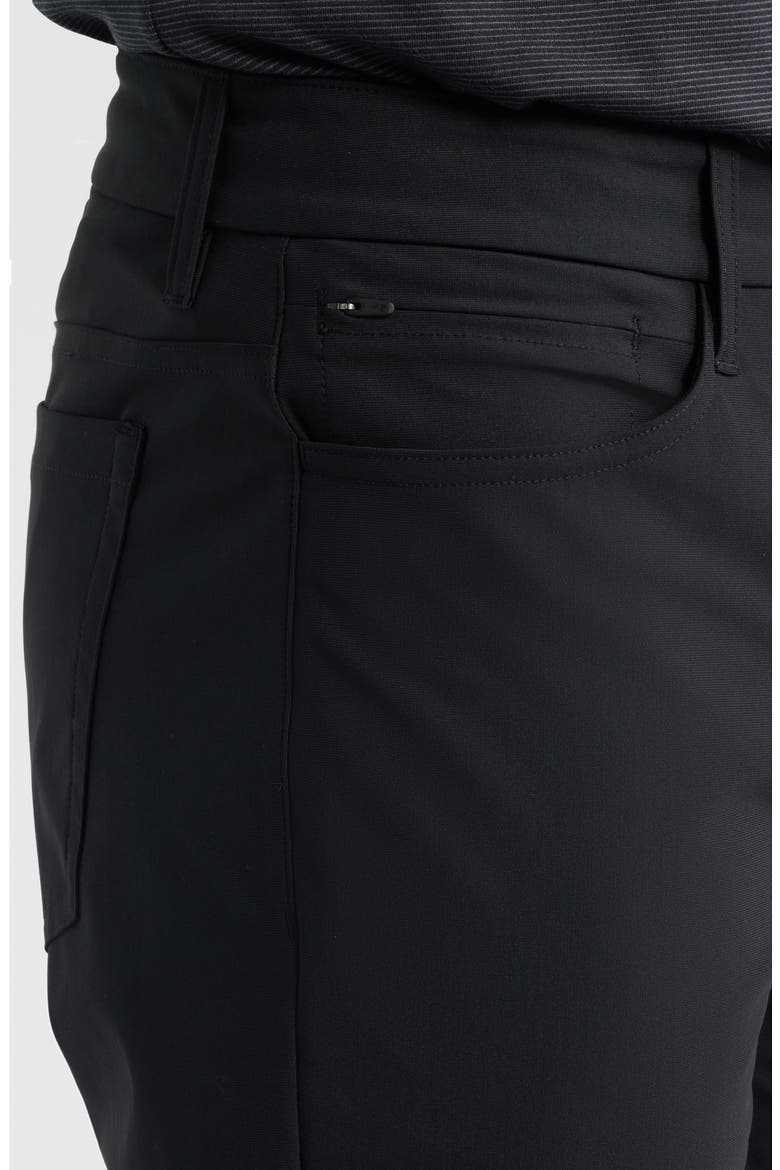 Driver Slim Fit Five Pocket Pants, Alternate, color, BLACK