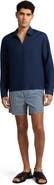 Onia Linen Long Sleeve Popover Shirt