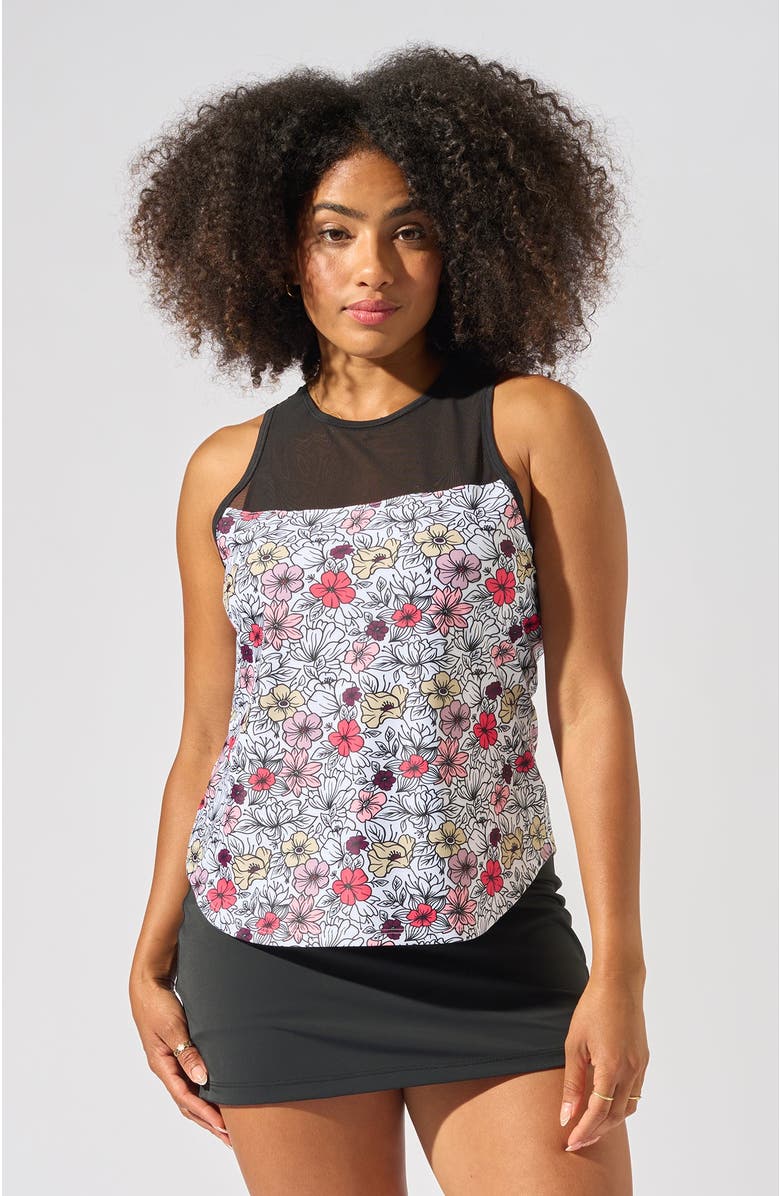 Bobbe Active High-Rise A-Line Tennis Skirt, Alternate, color, Black