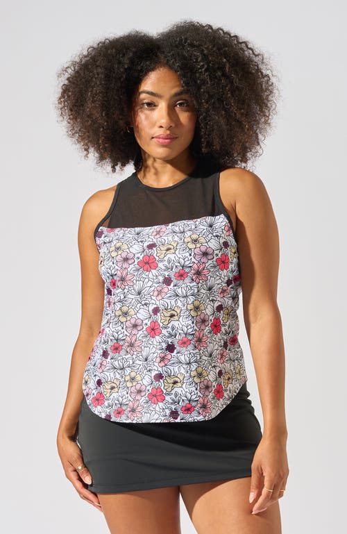 Bobbe Active High-rise A-line Tennis Skirt In Black