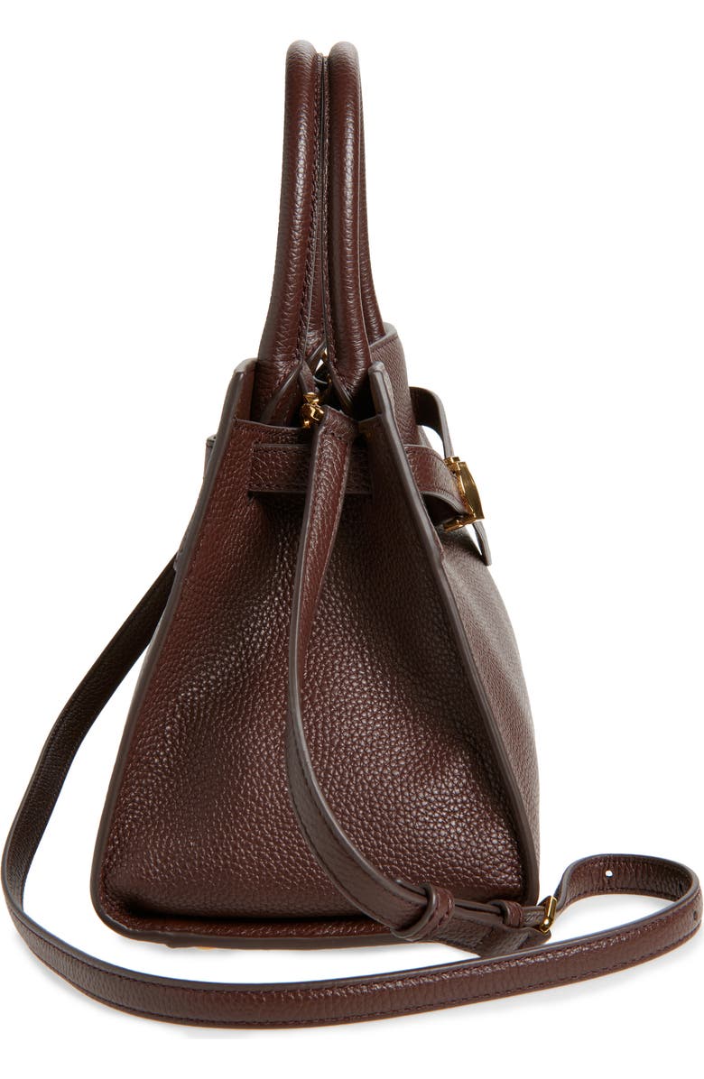 Veronica Beard Dash Leather Top Handle Bag, Alternate, color,