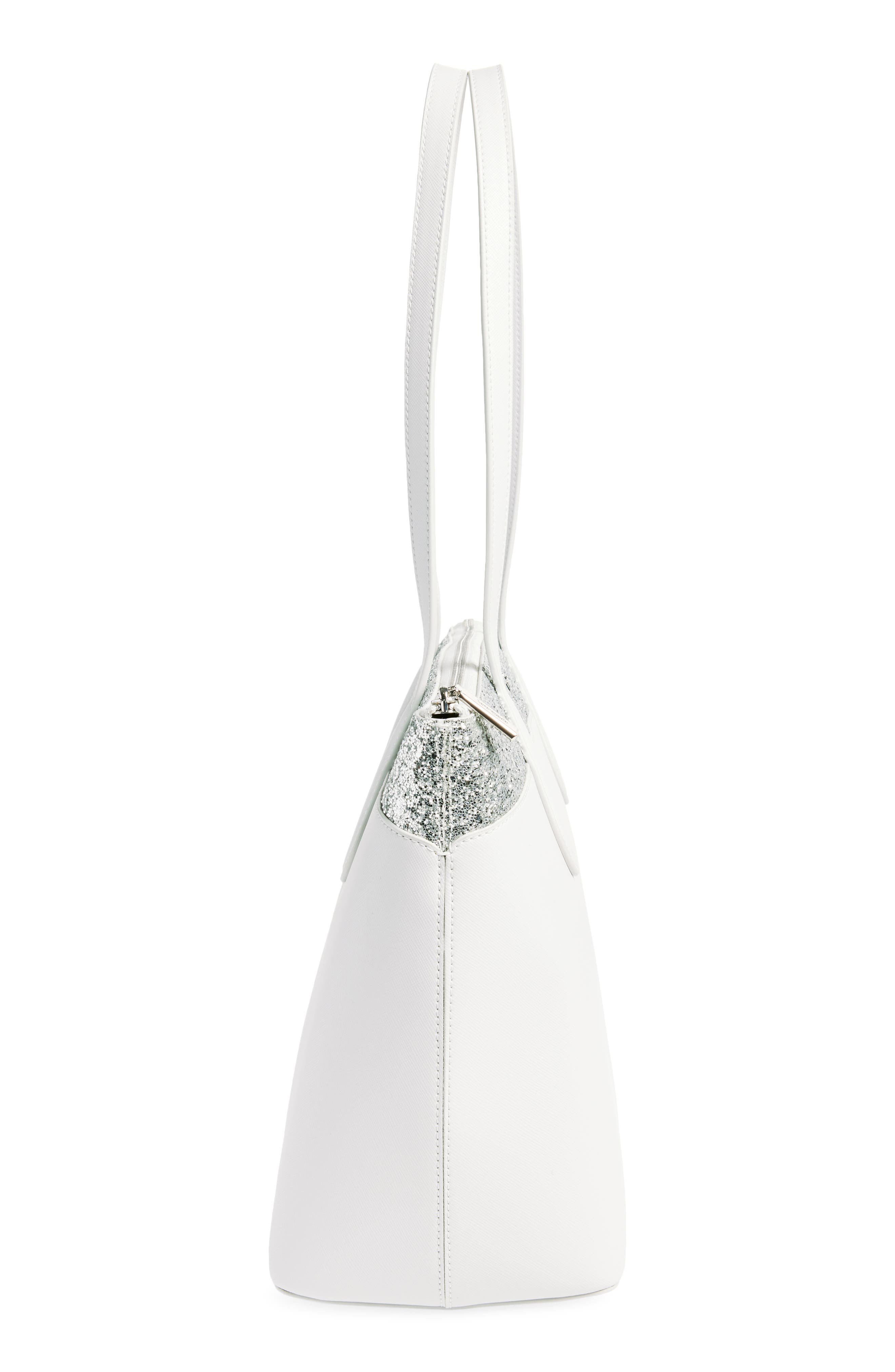 Kate Spade New York flash glitter tote, Alternate, color, 