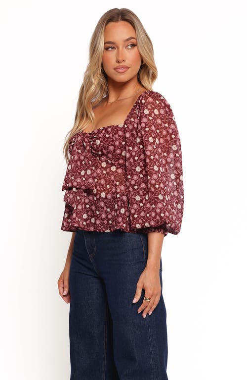 Petal And Pup Petal & Pup Darrie Floral Top In Multi