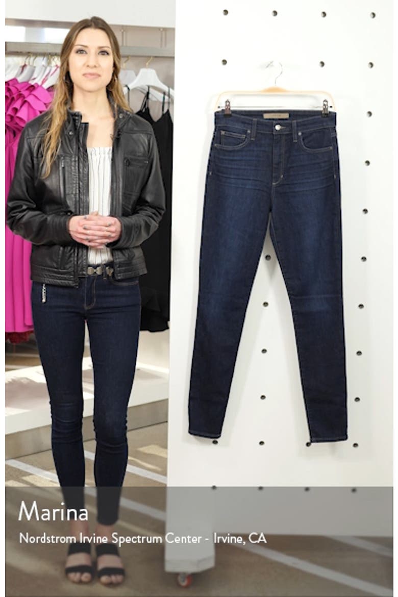 Charlie High Waist Skinny Jeans (Nordstrom Exclusive) video