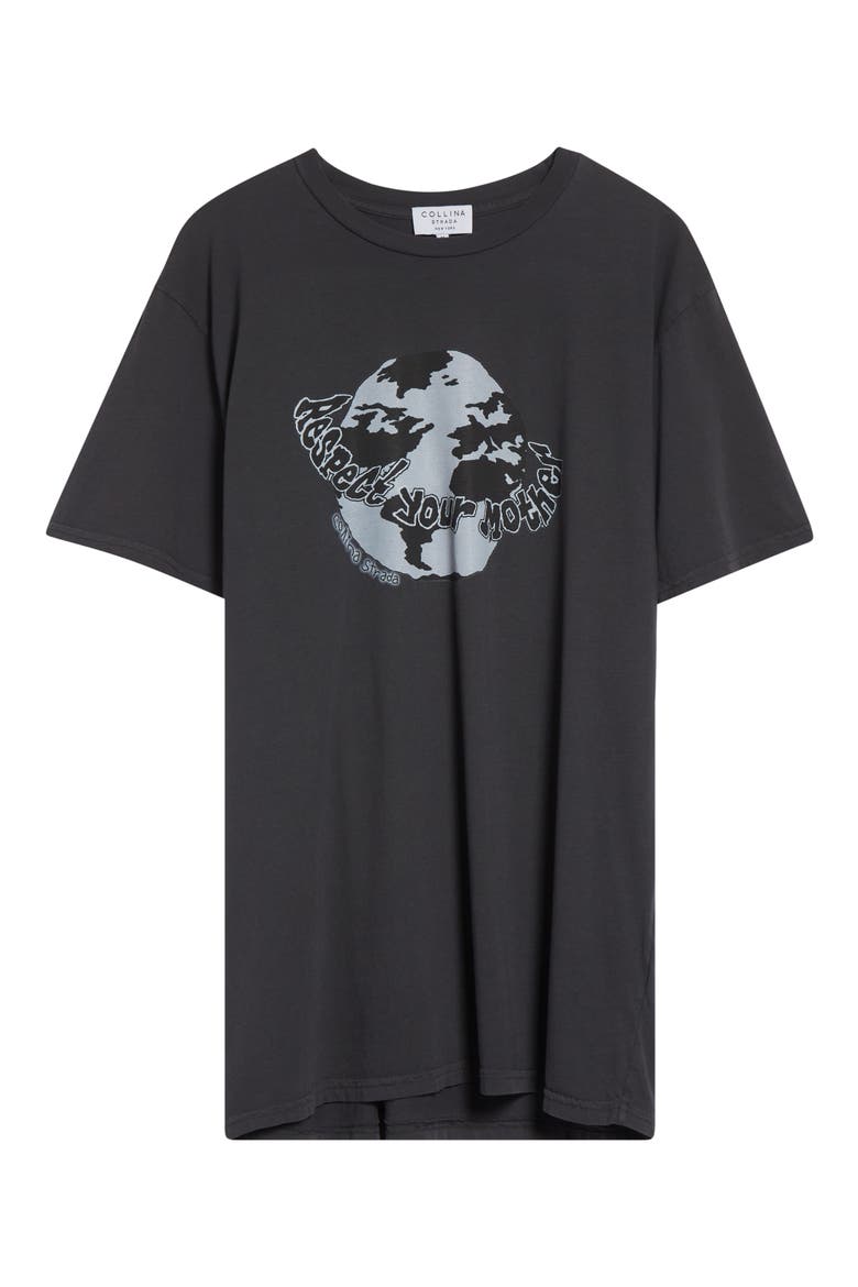 Oversize Organic Cotton Graphic T-Shirt, Alternate, color, RESPECT