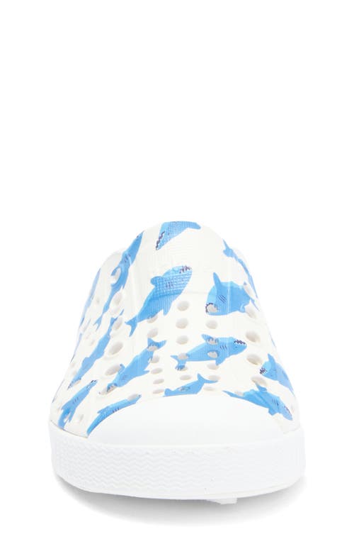 Native Shoes Jefferson Water Friendly Perforated Slip-on In White